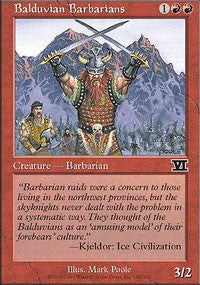 Balduvian Barbarians [Classic Sixth Edition] | Gaming Infinity