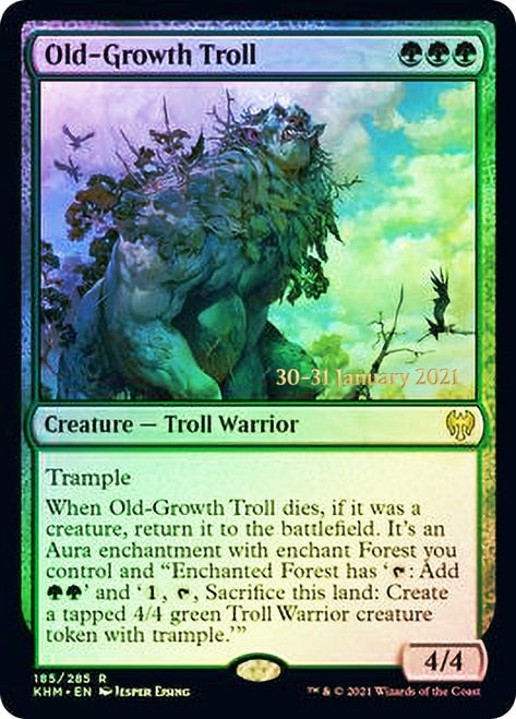 Old-Growth Troll  [Kaldheim Prerelease Promos] | Gaming Infinity