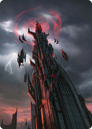 Barad-dur Art Card [The Lord of the Rings: Tales of Middle-earth Art Series] | Gaming Infinity