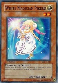 White Magician Pikeru [Structure Deck: Spellcaster's Judgment] [SD6-EN013] | Gaming Infinity