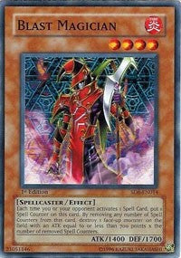 Blast Magician [Structure Deck: Spellcaster's Judgment] [SD6-EN014] | Gaming Infinity