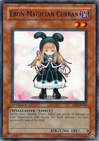 Ebon Magician Curran [Structure Deck: Spellcaster's Judgment] [SD6-EN015] | Gaming Infinity