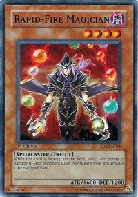 Rapid-Fire Magician [Structure Deck: Spellcaster's Judgment] [SD6-EN016] | Gaming Infinity
