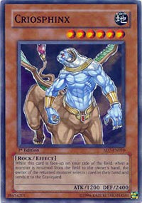 Criosphinx [Structure Deck: Invincible Fortress] [SD7-EN010] | Gaming Infinity