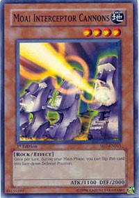 Moai Interceptor Cannons [Structure Deck: Invincible Fortress] [SD7-EN011] | Gaming Infinity