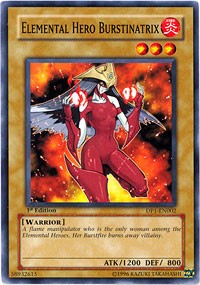 Elemental Hero Burstinatrix [Duelist Pack 1: Jaden Yuki] [DP1-EN002] | Gaming Infinity