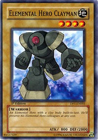 Elemental Hero Clayman [Duelist Pack 1: Jaden Yuki] [DP1-EN003] | Gaming Infinity