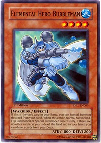 Elemental Hero Bubbleman [Duelist Pack 1: Jaden Yuki] [DP1-EN009] | Gaming Infinity