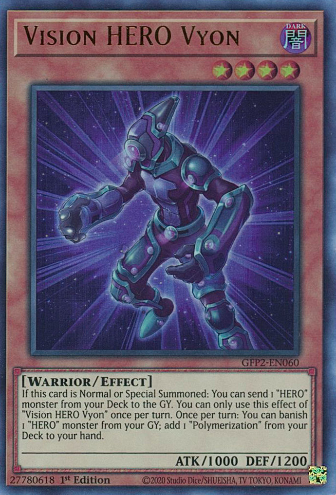 Vision HERO Vyon [GFP2-EN060] Ultra Rare | Gaming Infinity