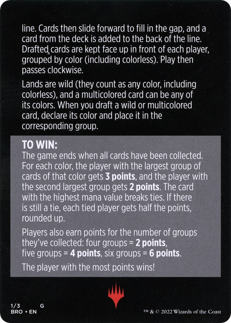 Mishra's Manufactory (Magic Minigame) [The Brothers' War Minigame] | Gaming Infinity