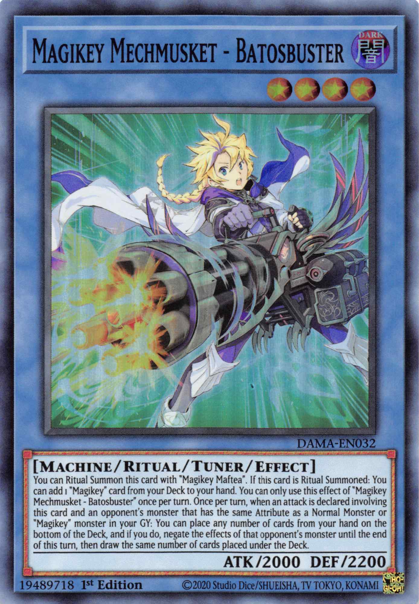 Magikey Mechmusket - Batosbuster [DAMA-EN032] Super Rare | Gaming Infinity