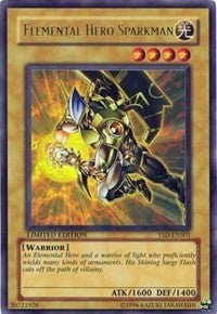 Elemental HERO Sparkman [Starter Deck 2006] [YSD-ENS01] | Gaming Infinity