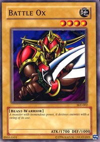 Battle Ox [Starter Deck: Kaiba Evolution] [SKE-002] | Gaming Infinity