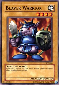 Beaver Warrior [Starter Deck: Yugi Evolution] [SYE-006] | Gaming Infinity