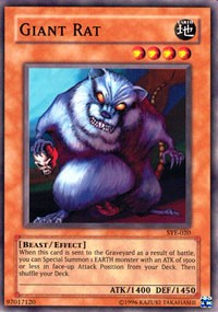 Giant Rat [Starter Deck: Yugi Evolution] [SYE-020] | Gaming Infinity