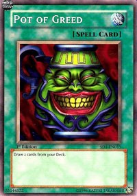 Pot of Greed [Structure Deck: Dragon's Roar] [SD1-EN015] | Gaming Infinity