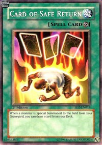 Card of Safe Return [Structure Deck: Zombie Madness] [SD2-EN018] | Gaming Infinity