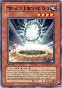 Miracle Jurassic Egg [Power of the Duelist] [POTD-EN021] | Gaming Infinity