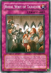 Royal Writ of Taxation [Power of the Duelist] [POTD-EN054] | Gaming Infinity
