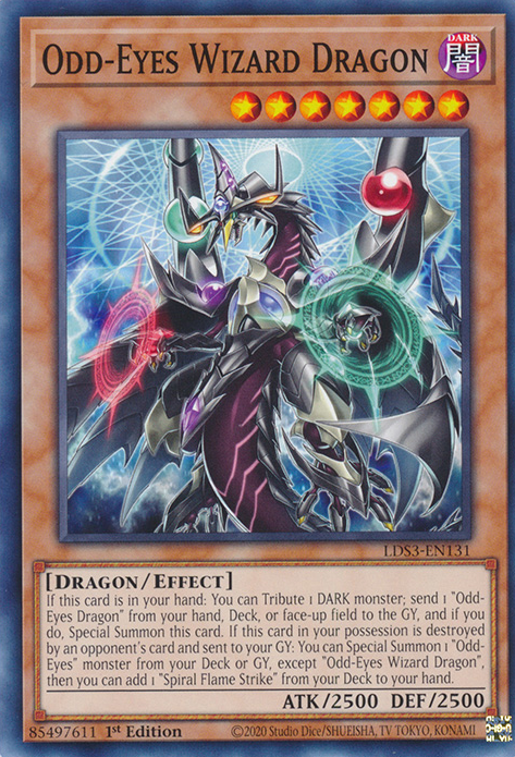 Odd-Eyes Wizard Dragon [LDS3-EN131] Common | Gaming Infinity