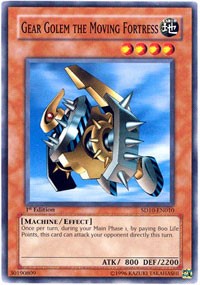 Gear Golem the Moving Fortress [Structure Deck: Machine Re-Volt] [SD10-EN010] | Gaming Infinity