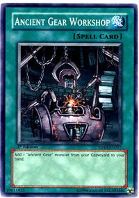 Ancient Gear Workshop [Structure Deck: Machine Re-Volt] [SD10-EN017] | Gaming Infinity