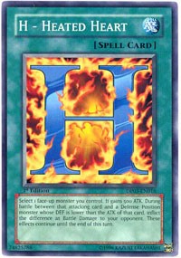 H - Heated Heart [Duelist Pack 3: Jaden Yuki 2] [DP03-EN016] | Gaming Infinity