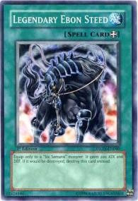 Legendary Ebon Steed [Strike of Neos] [STON-EN040] | Gaming Infinity