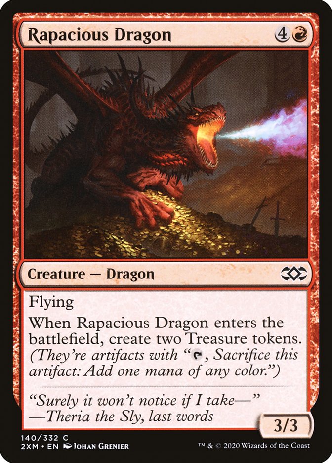 Rapacious Dragon [Double Masters] | Gaming Infinity