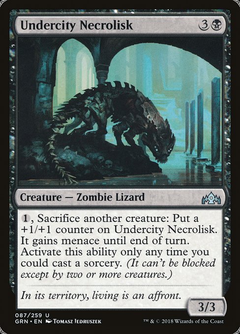 Undercity Necrolisk [Guilds of Ravnica] | Gaming Infinity