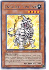 Crystal Beast Topaz Tiger [Force of the Breaker] [FOTB-EN004] | Gaming Infinity