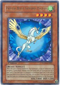 Crystal Beast Sapphire Pegasus [Force of the Breaker] [FOTB-EN007] | Gaming Infinity