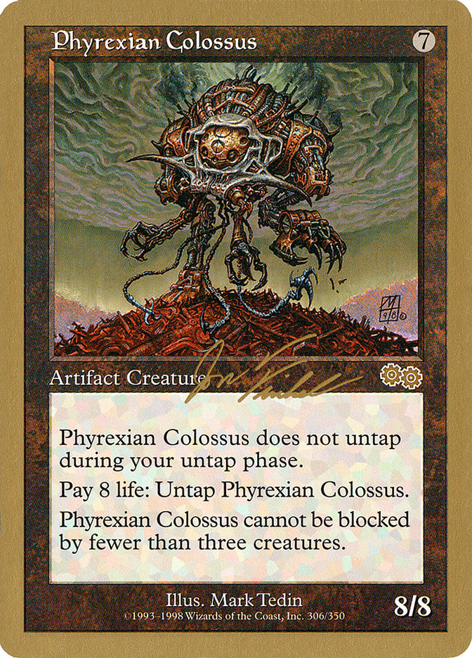 Phyrexian Colossus (Jon Finkel) [World Championship Decks 2000] | Gaming Infinity