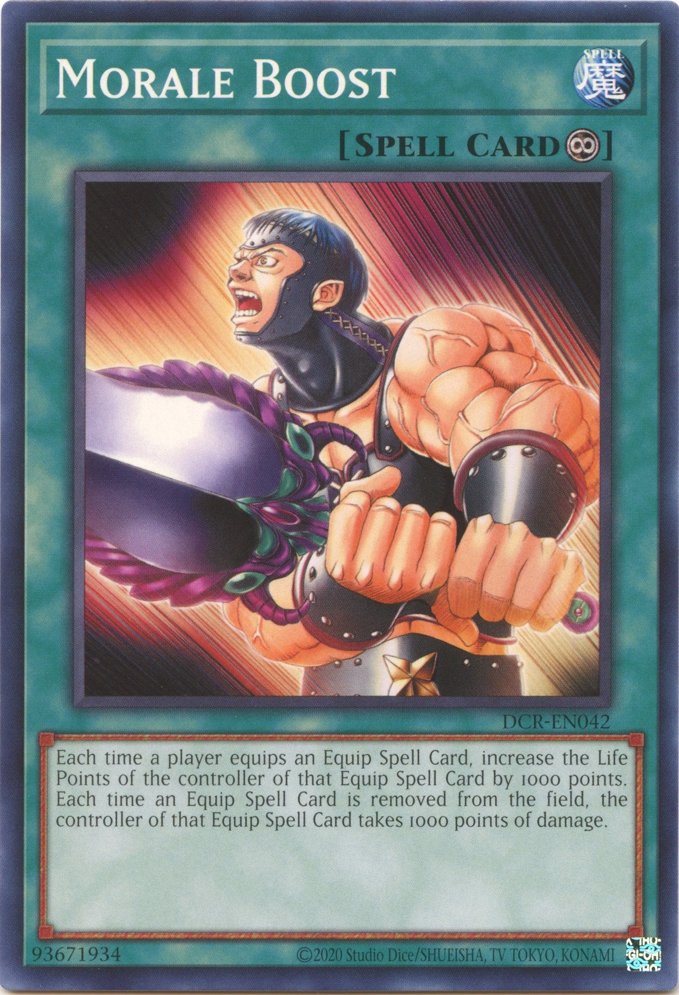 Morale Boost (25th Anniversary) [DCR-EN042] Common | Gaming Infinity