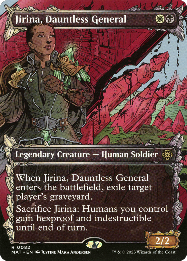 Jirina, Dauntless General (Showcase) [March of the Machine: The Aftermath] | Gaming Infinity