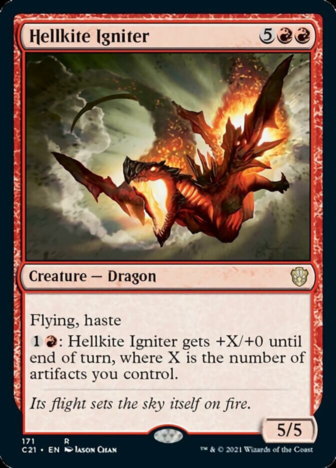 Hellkite Igniter [Commander 2021] | Gaming Infinity