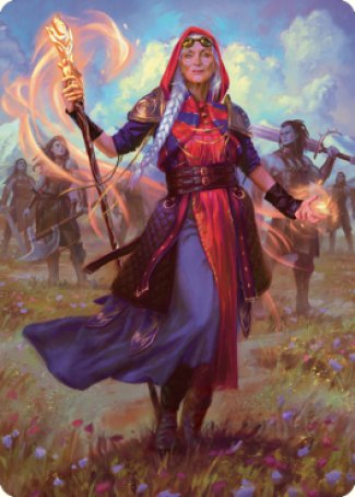 Jaya, Fiery Negotiator Art Card 1 [Dominaria United Art Series] | Gaming Infinity
