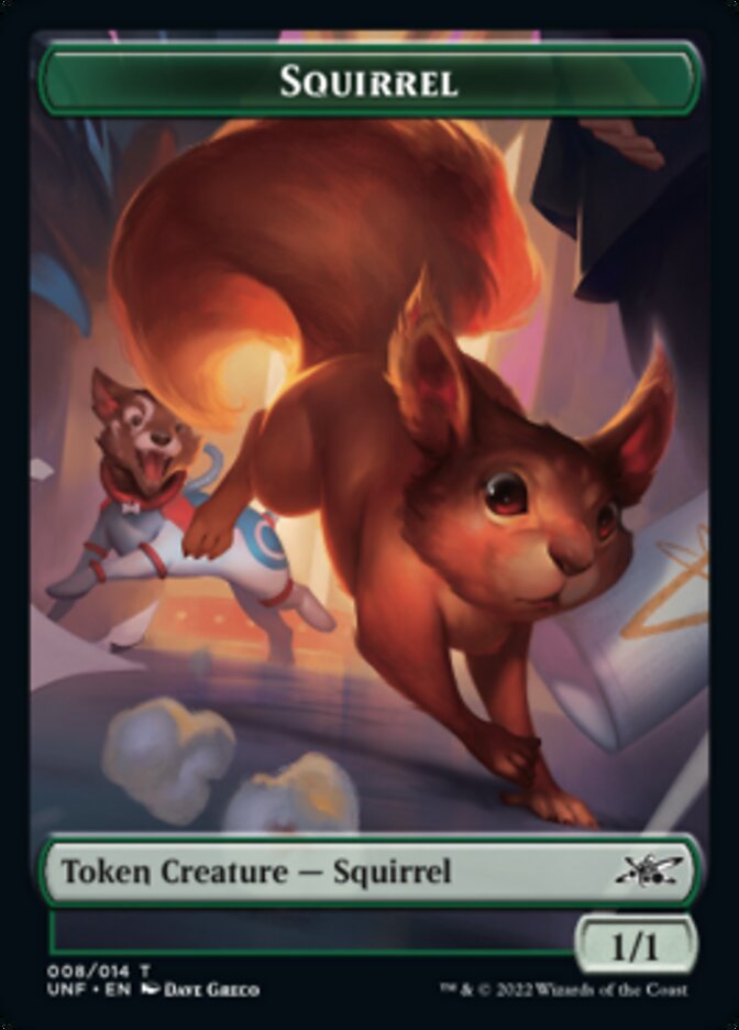 Squirrel Token [Unfinity Tokens] | Gaming Infinity