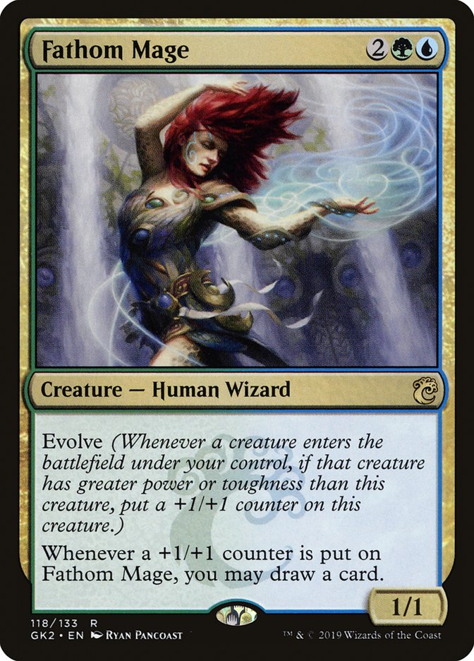 Fathom Mage [Ravnica Allegiance Guild Kit] | Gaming Infinity