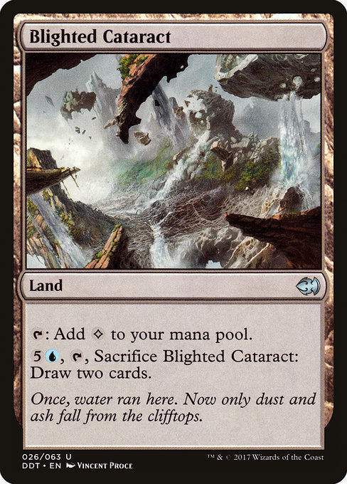 Blighted Cataract [Duel Decks: Merfolk vs. Goblins] | Gaming Infinity
