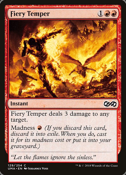 Fiery Temper [Ultimate Masters] | Gaming Infinity