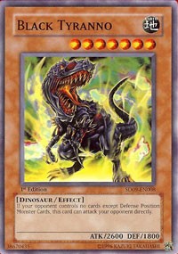 Black Tyranno [Structure Deck: Dinosaur's Rage] [SD09-EN008] | Gaming Infinity