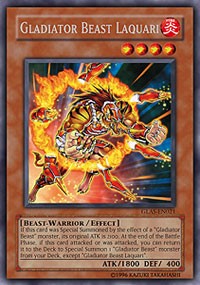 Gladiator Beast Laquari [Gladiator's Assault] [GLAS-EN021] | Gaming Infinity