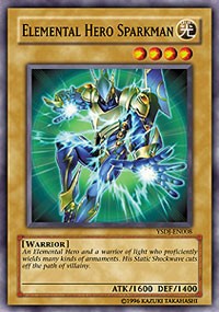 Elemental HERO Sparkman [Starter Deck: Jaden Yuki] [YSDJ-EN008] | Gaming Infinity