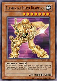 Elemental HERO Bladedge [Starter Deck: Jaden Yuki] [YSDJ-EN018] | Gaming Infinity