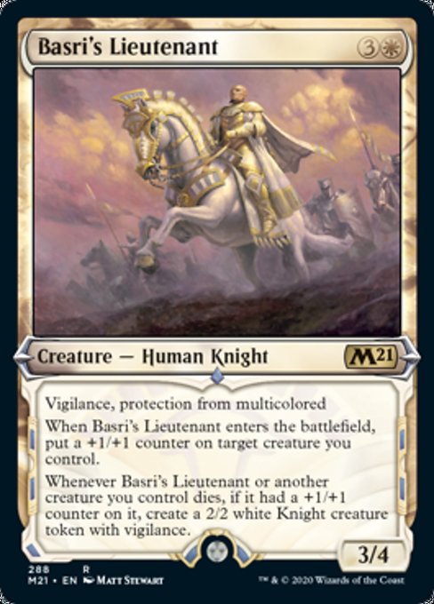 Basri's Lieutenant (Showcase) [Core Set 2021] | Gaming Infinity