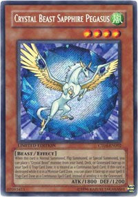 Crystal Beast Sapphire Pegasus [2007 Collectors Tin] [CT04-EN002] | Gaming Infinity