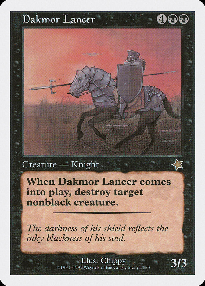 Dakmor Lancer [Starter 1999] | Gaming Infinity