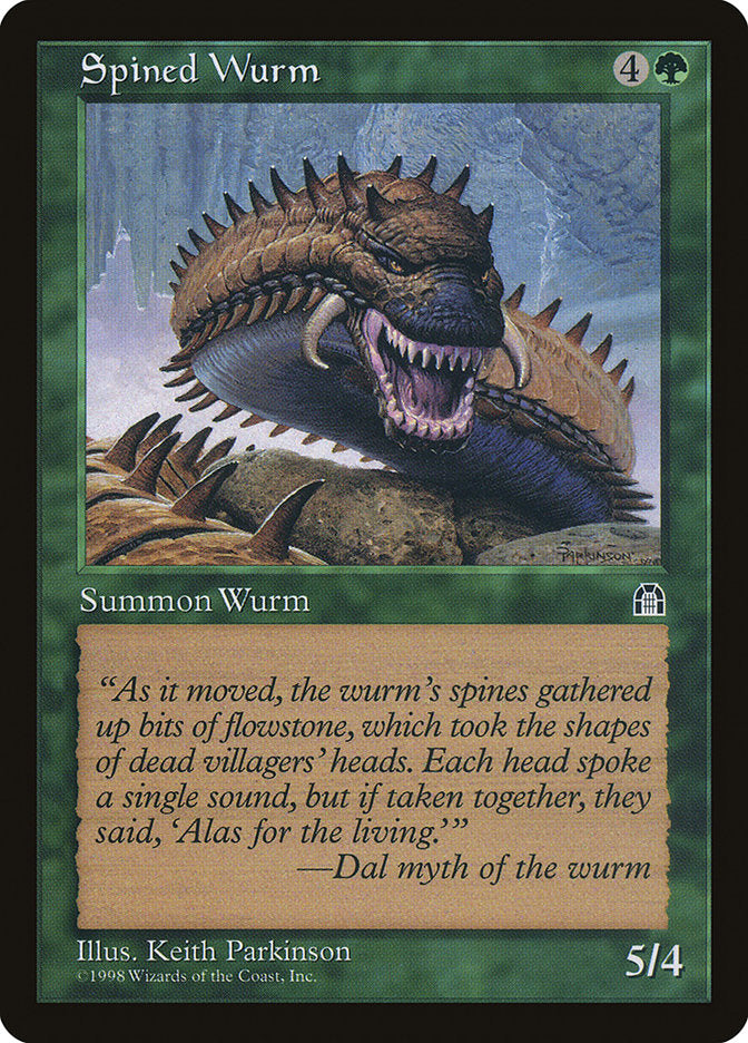 Spined Wurm [Stronghold] | Gaming Infinity