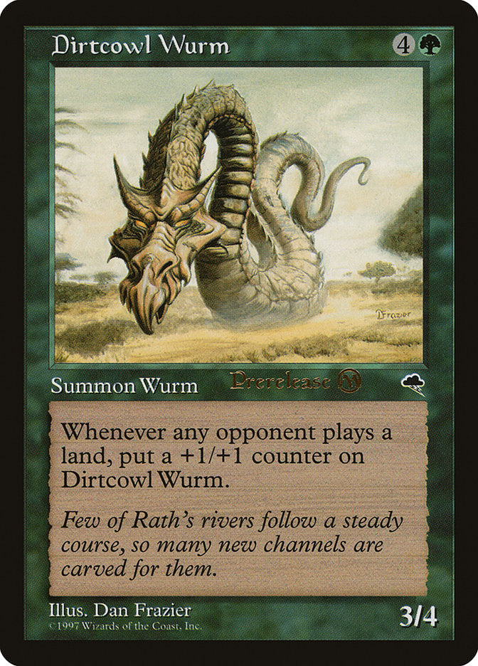 Dirtcowl Wurm [Tempest Promos] | Gaming Infinity